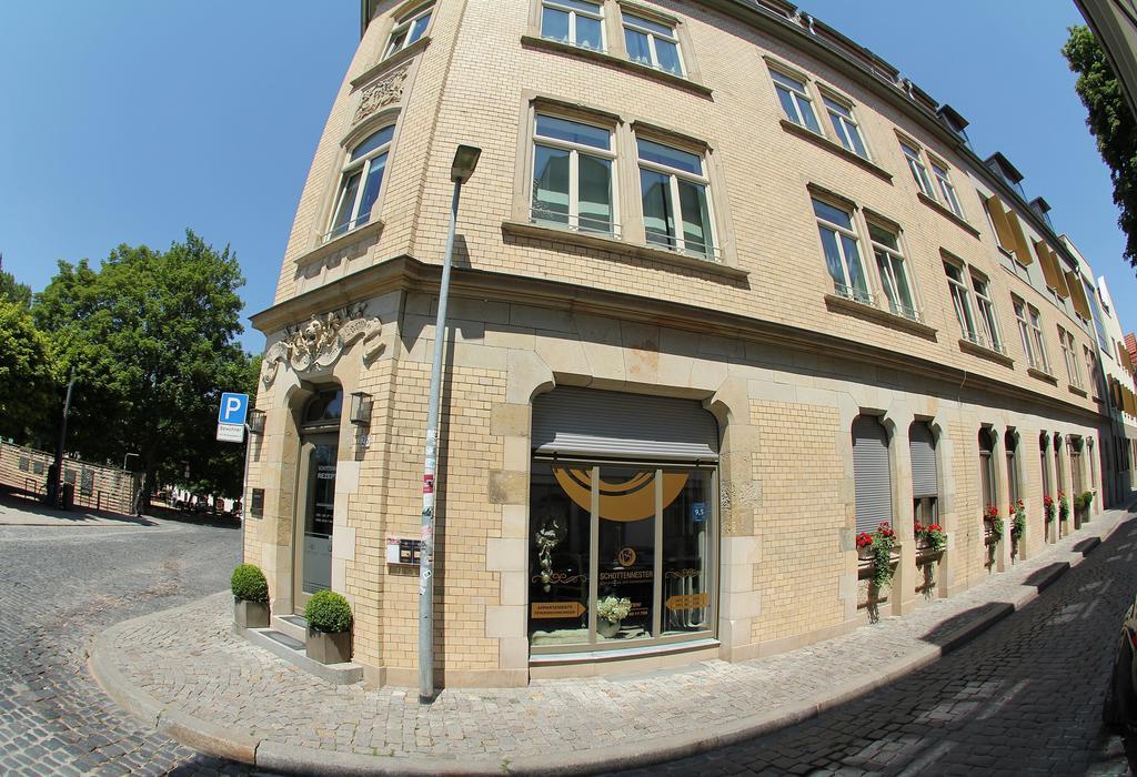 Schottennester Schlafen An Der Kraemerbruecke แอร์ฟวร์ท ภายนอก รูปภาพ